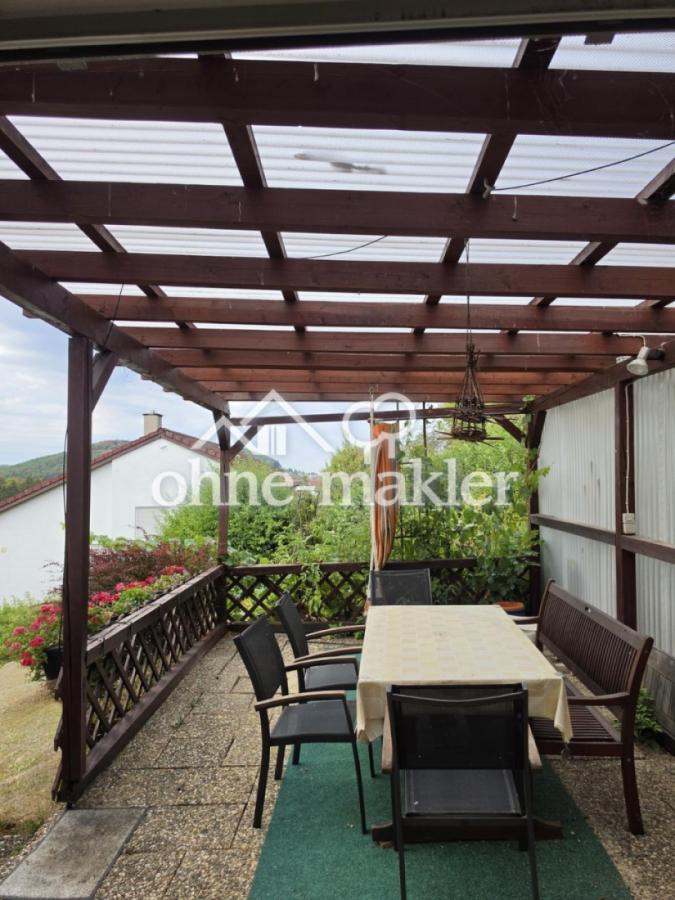 Ausblick Pergola
