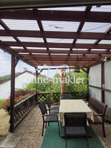 Ausblick Pergola