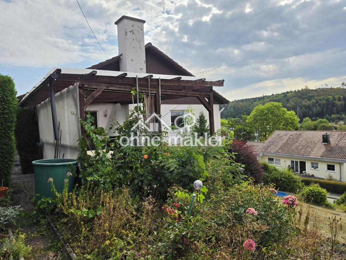 Garten und Pergola