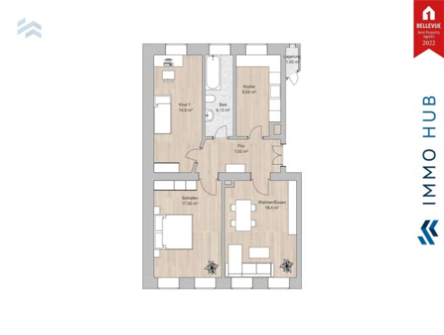 Grundriss EG links