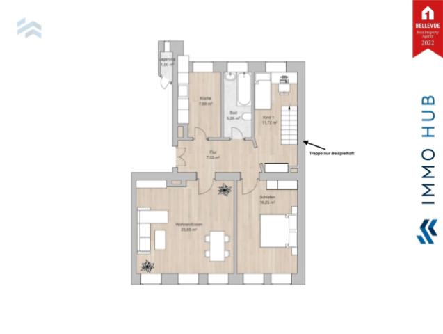 Grundriss 3.OG rechts