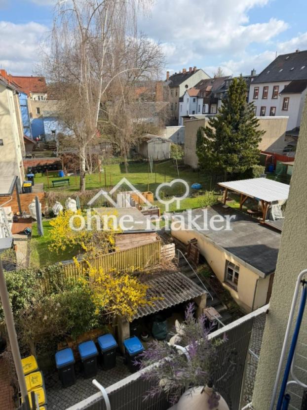 Blick auf den Hof