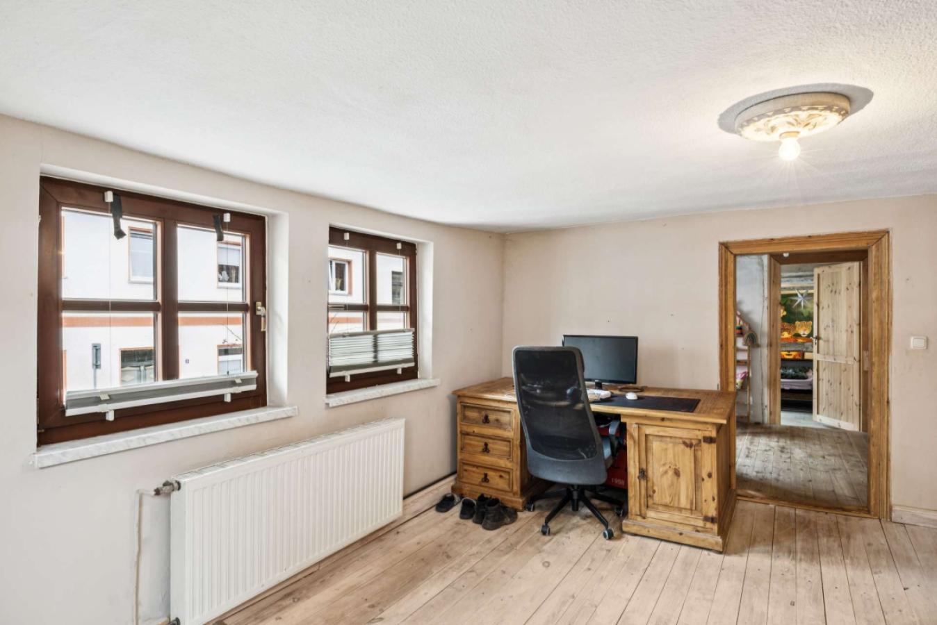 Schlaf- und Arbeitszimmer
