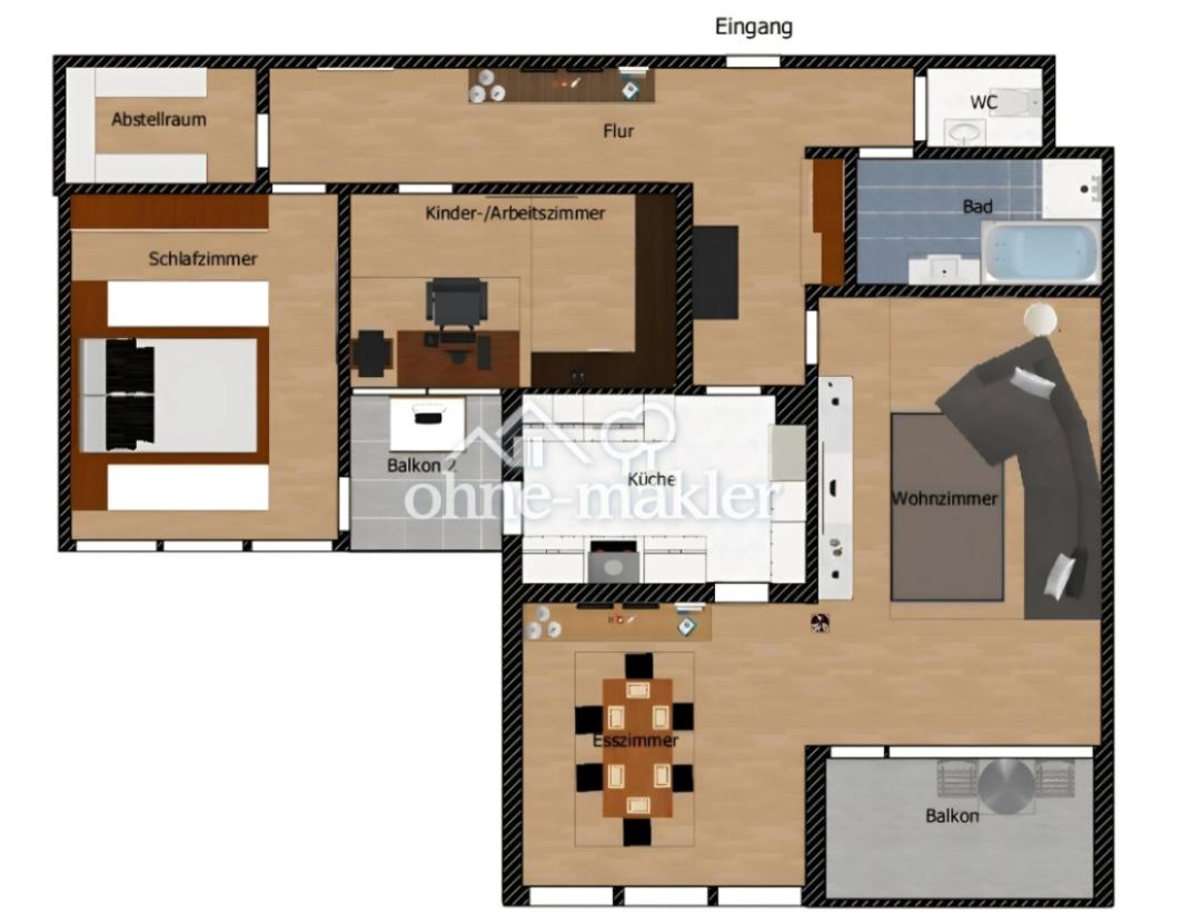 Grundriss 2D