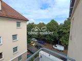 Blick vom Balkon