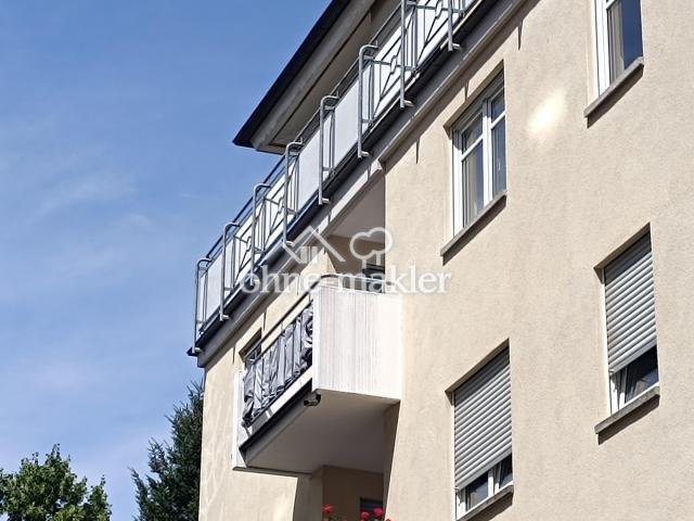 Hausansicht Balkon