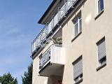 Hausansicht Balkon
