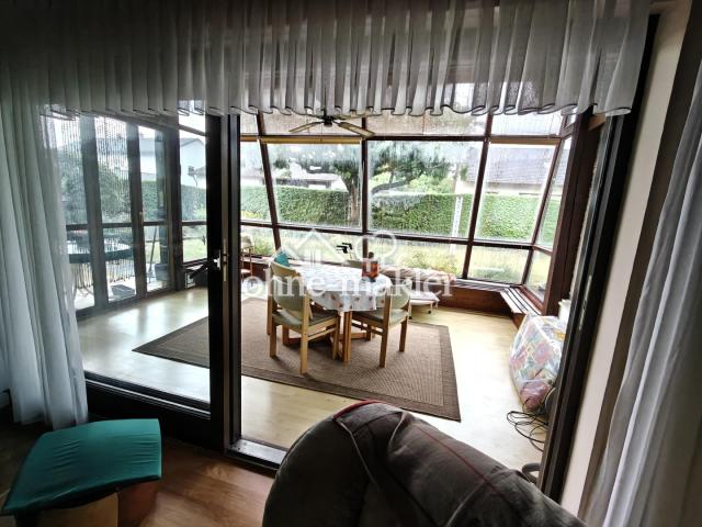 Wohnzimmer zu Wintergarten