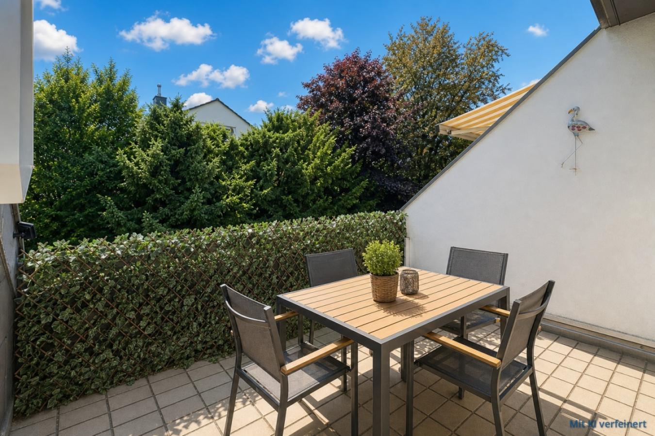 Balkon Einrichtungsbeispiel