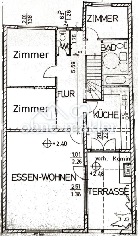 Obergeschoss (Hauptwohnbereich