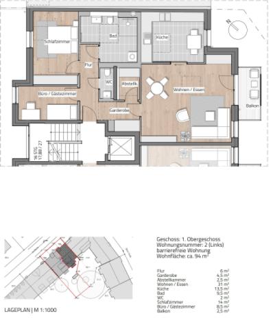 Grundriss 3-Raum WE02