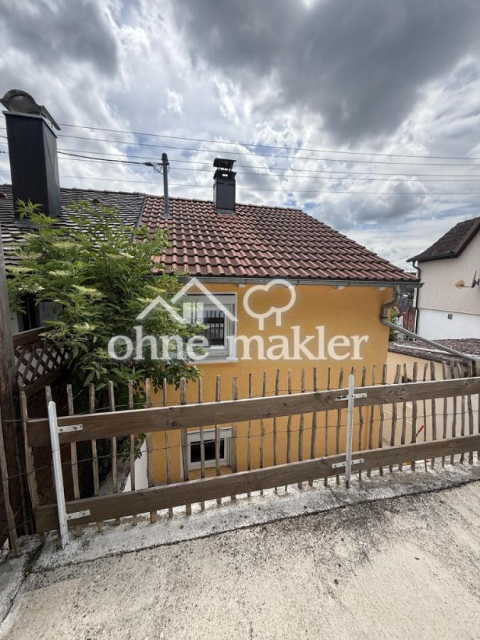 Rückseite Haus von Terasse