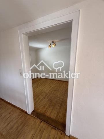 Blick ins Schlafzimmer