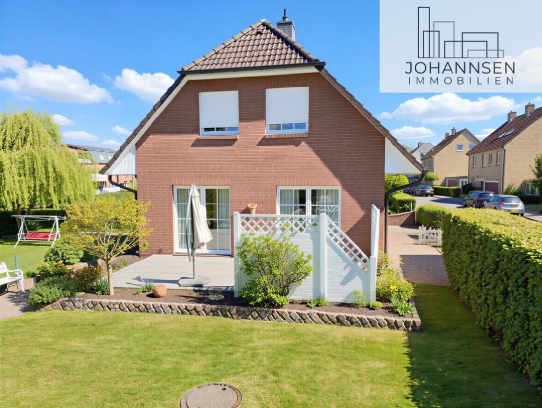 Haus und Terrasse - (KI generiert)
