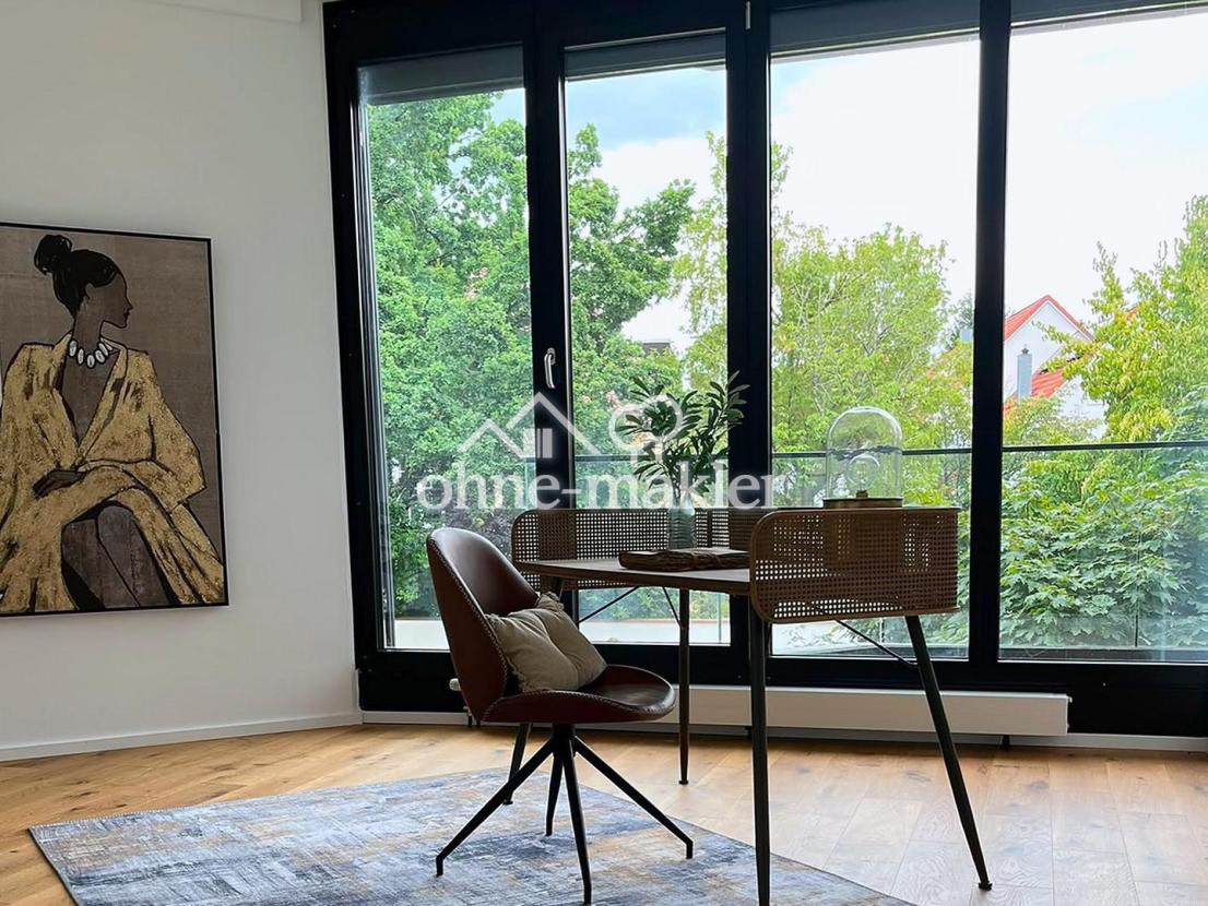 Arbeiten mit Blick ins Grüne
