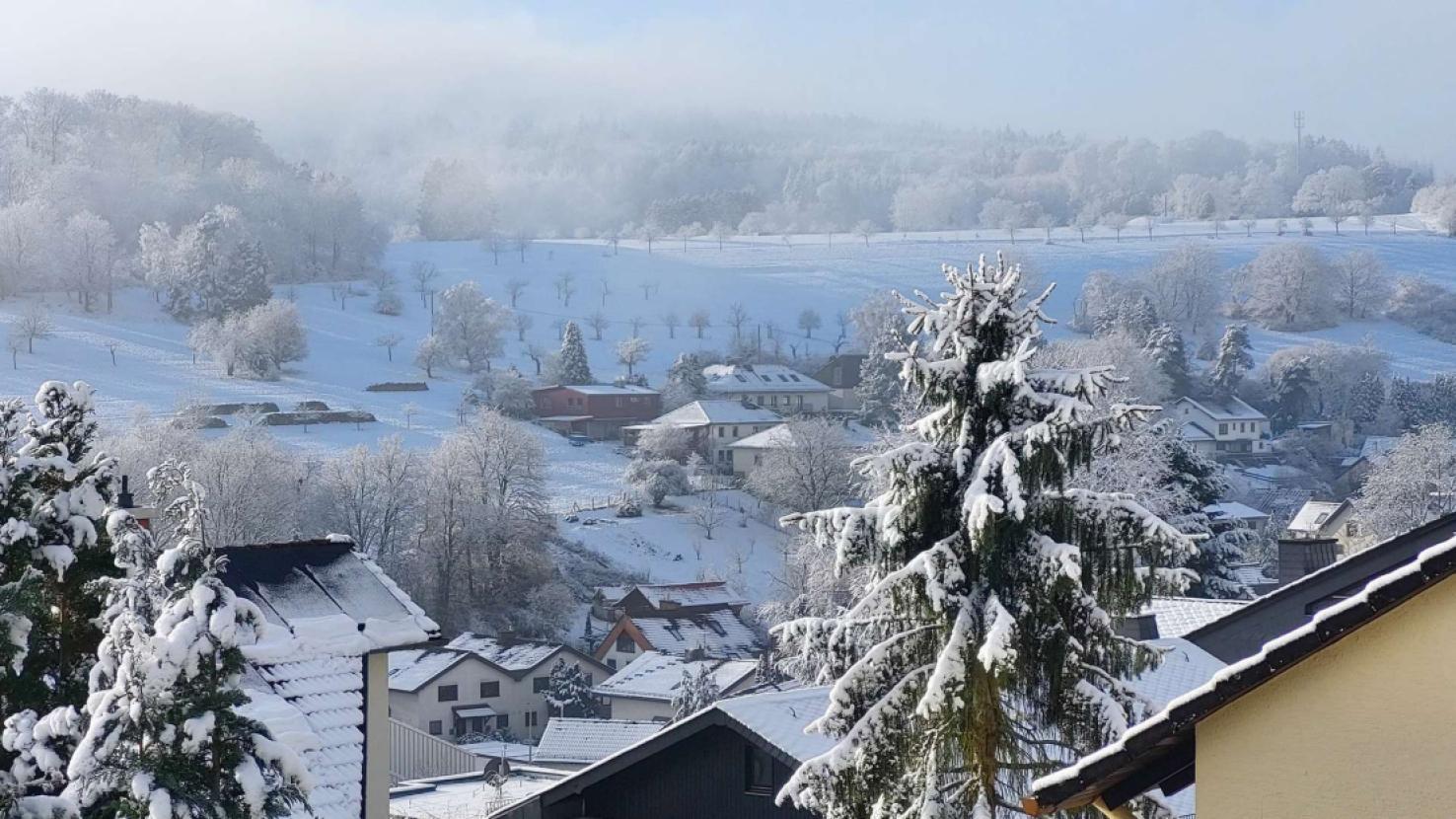 Ausblick im Winter