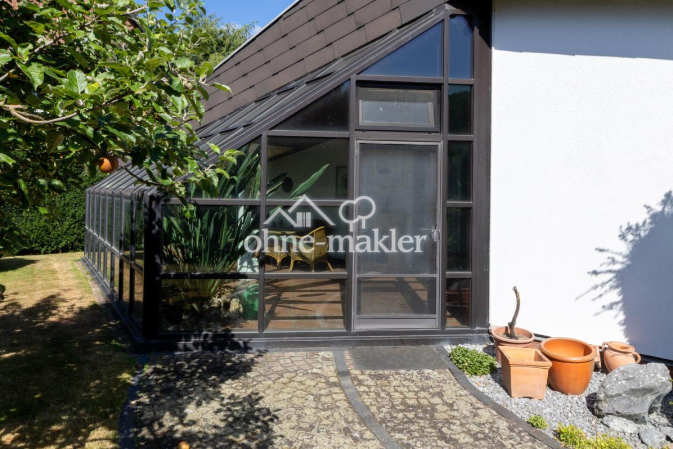 Tür zum Wintergarten   