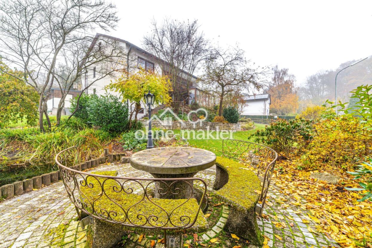 Sitzplatz am Teich