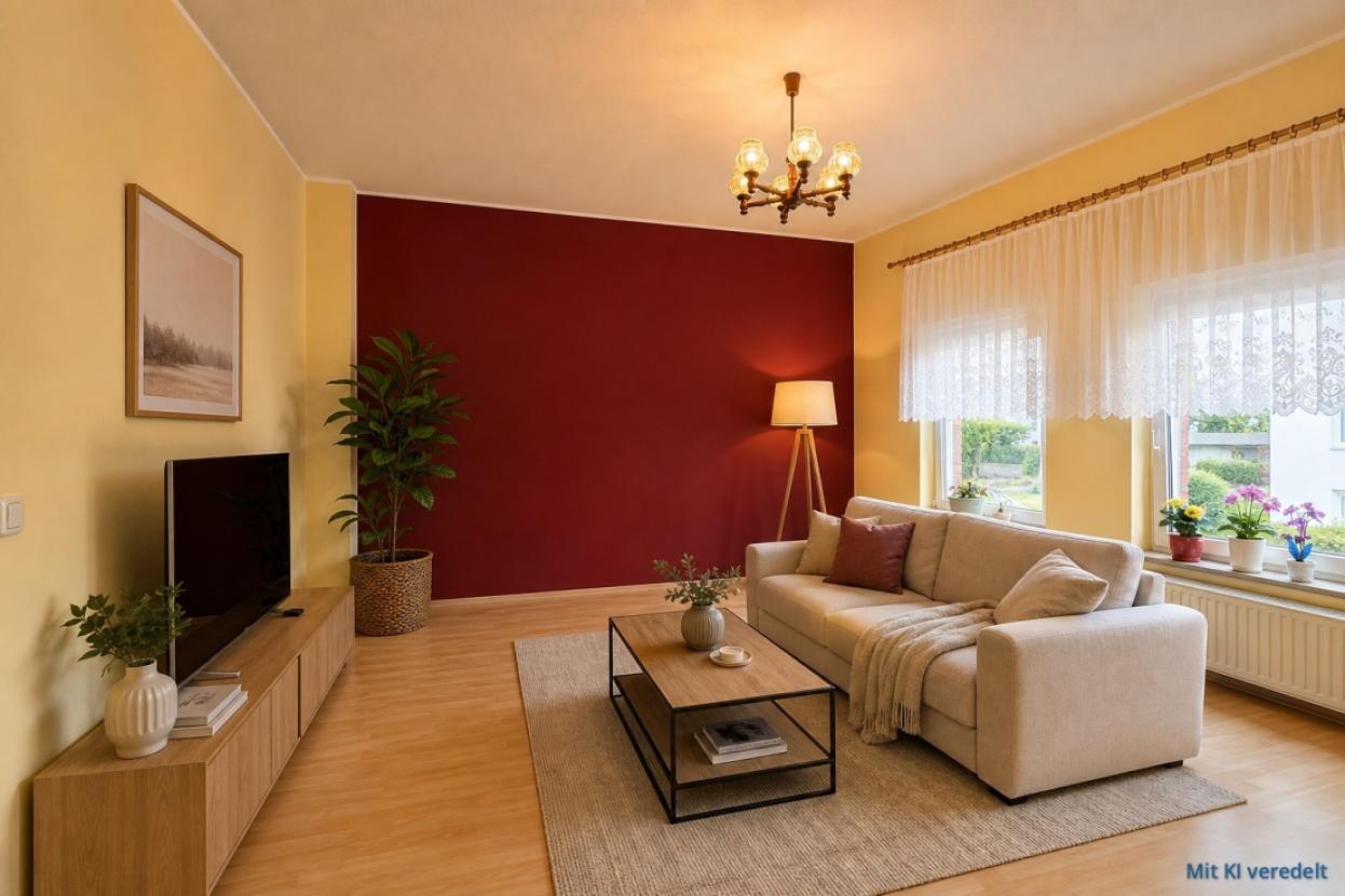 Wohnzimmer- Virtual Staging