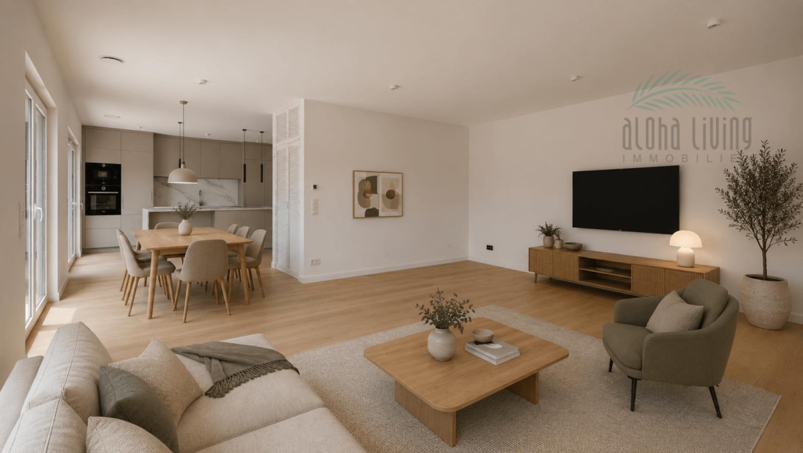Visualisiert - Wohnzimmer (EG)