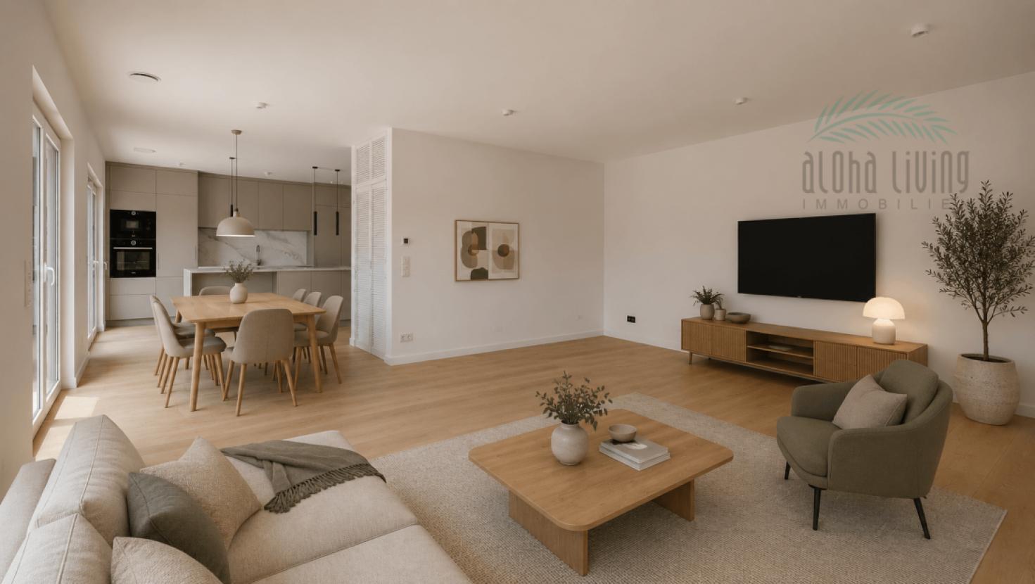 Visualisiert - Wohnzimmer (EG)