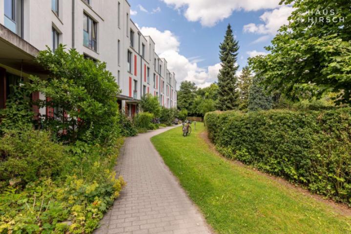 Weg in die Siedlung