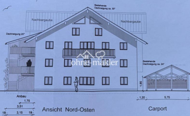 Ansicht Nord-Osten