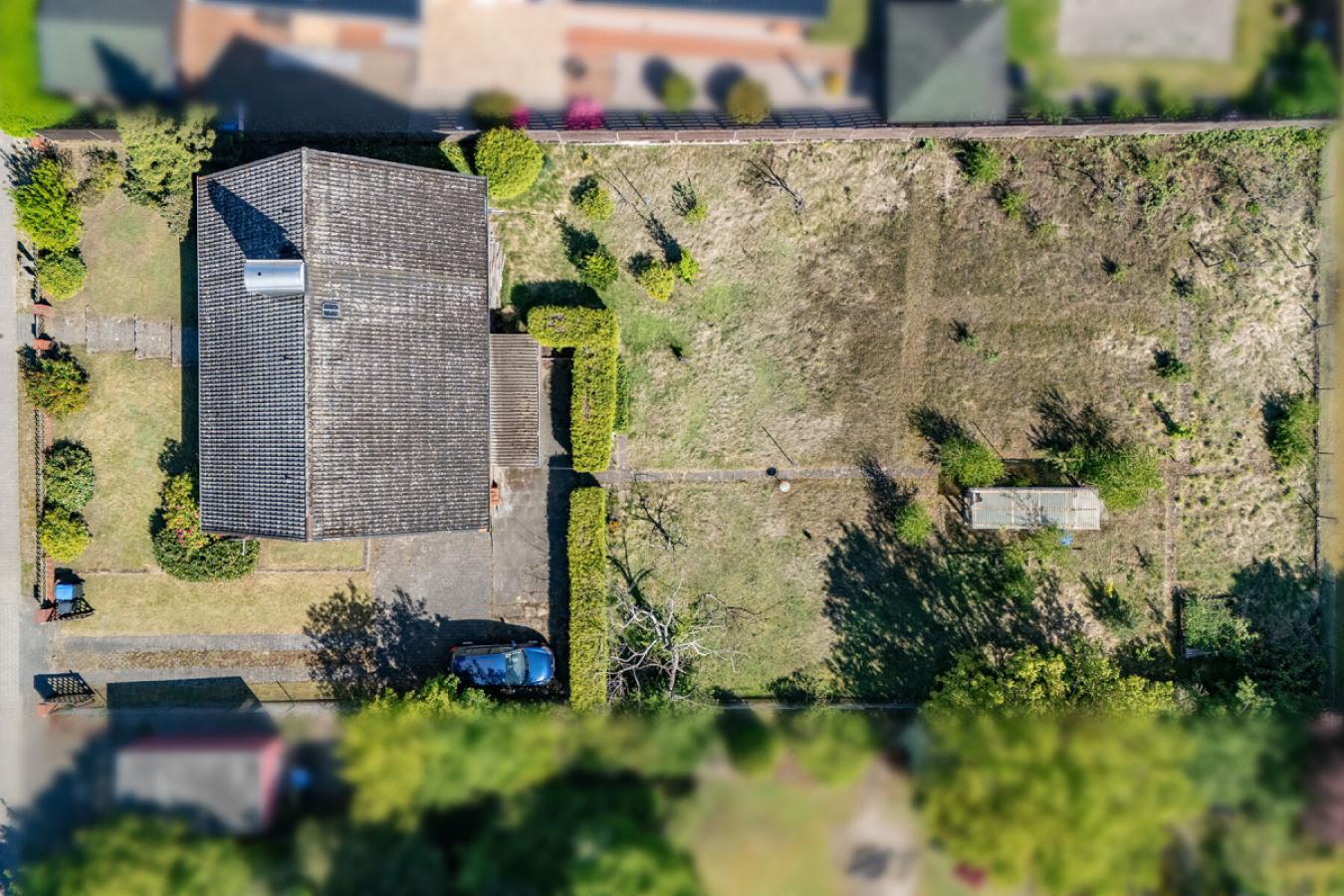 Luftaufnahme Haus & Grundstück