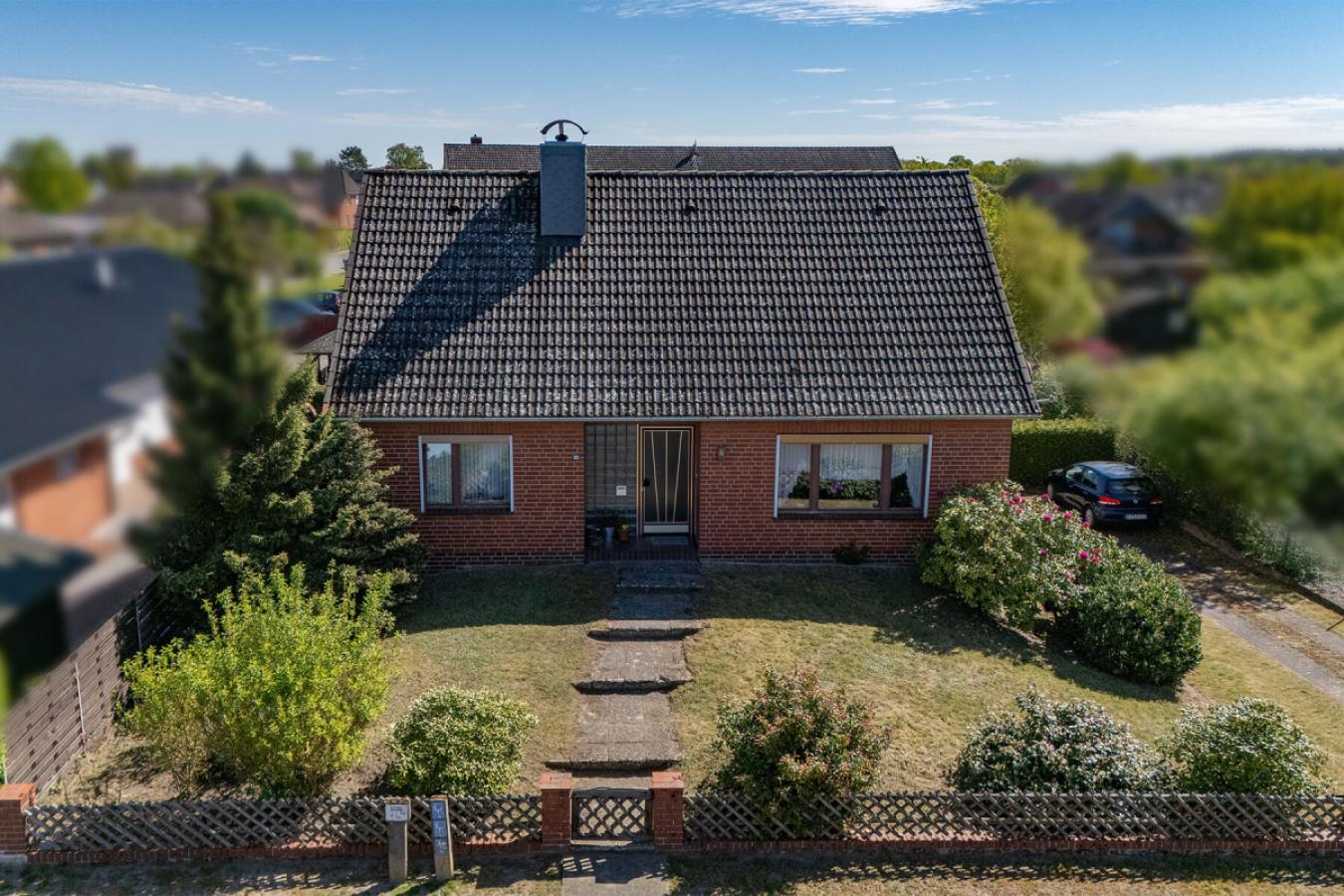 Hausansicht Straße