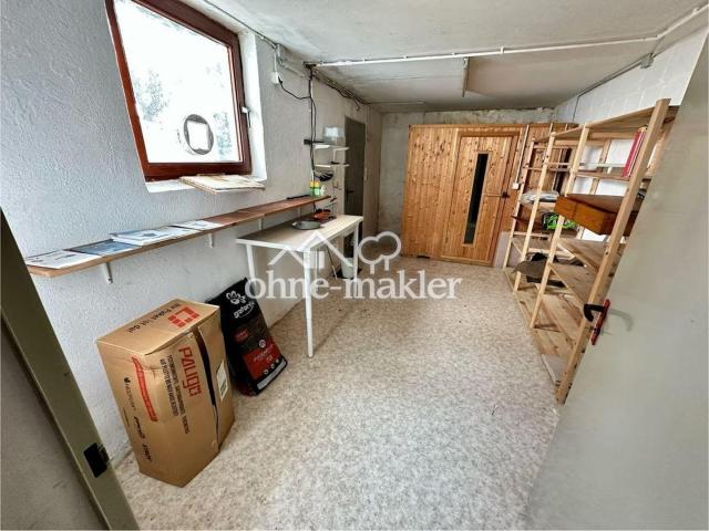 Keller unter Carport