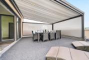 Dachterrasse mit Beschattung