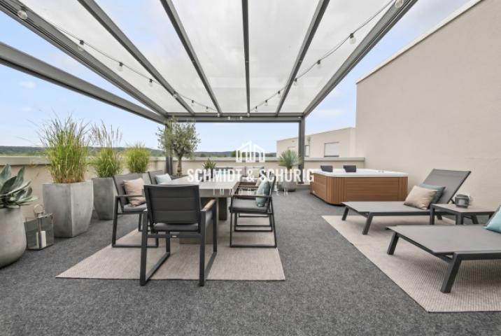 Dachterrasse - visualisiert