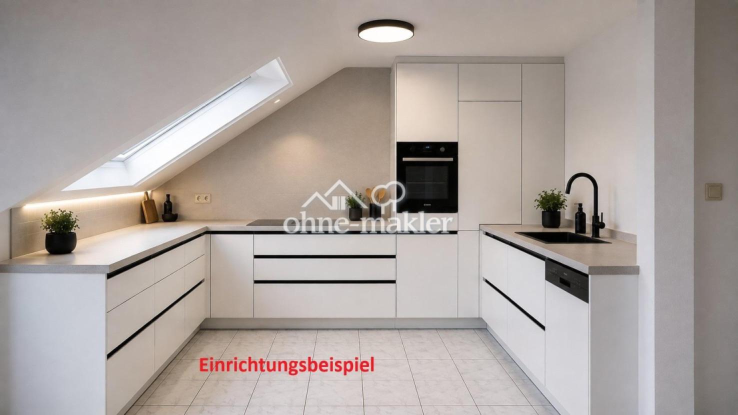 Einrichtungsbeispiel Küche 