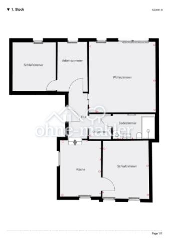 Grundriss Wohnung