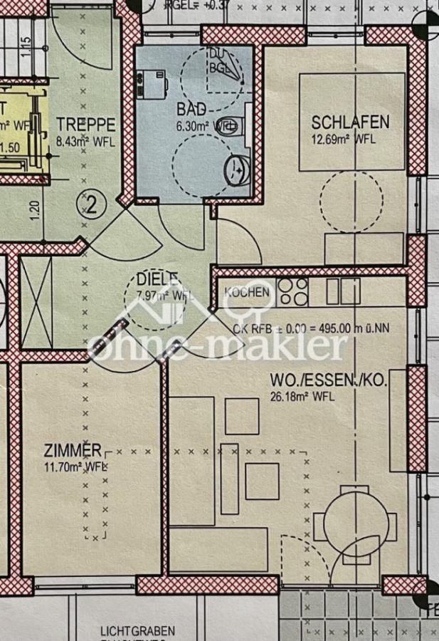 Grundriss Wohnung