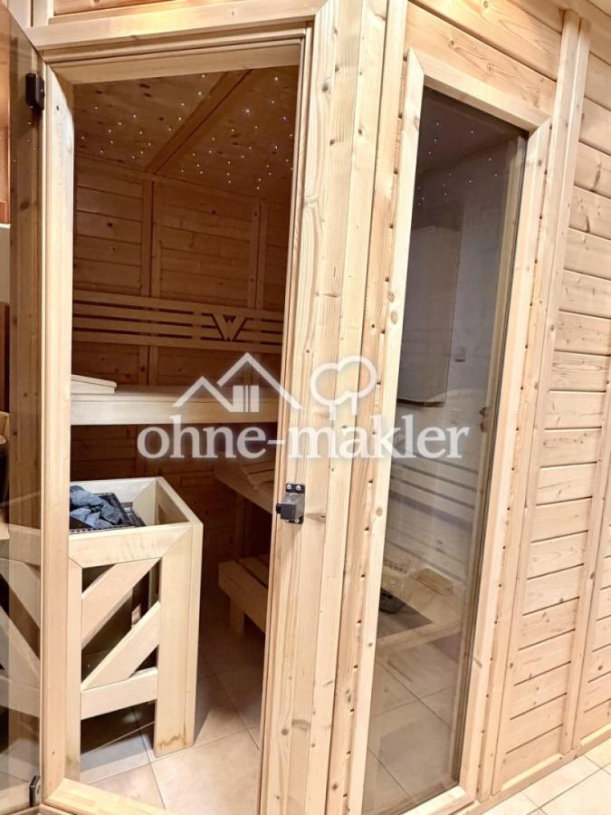 Dampf-/Sauna mit Sternenhimmel