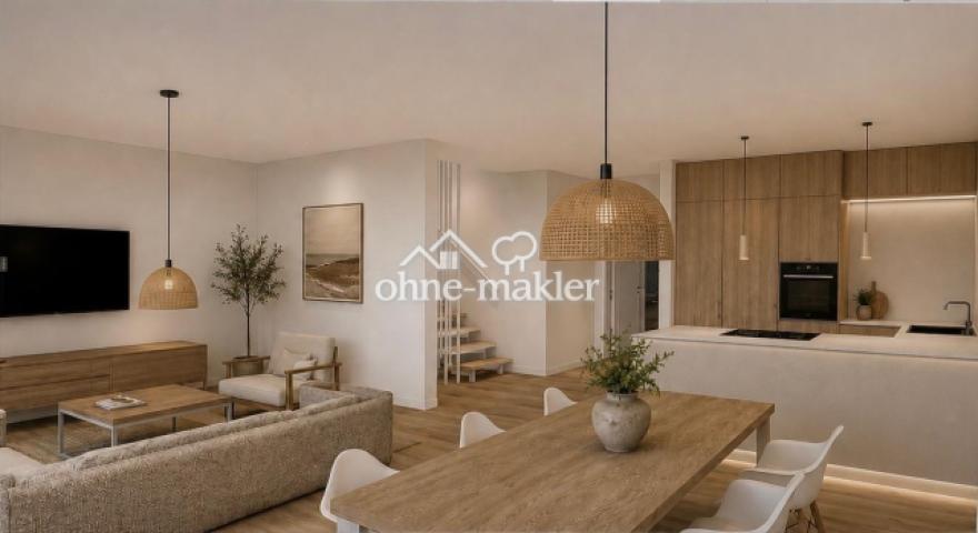 Visualisierung Wohnen / Kochen