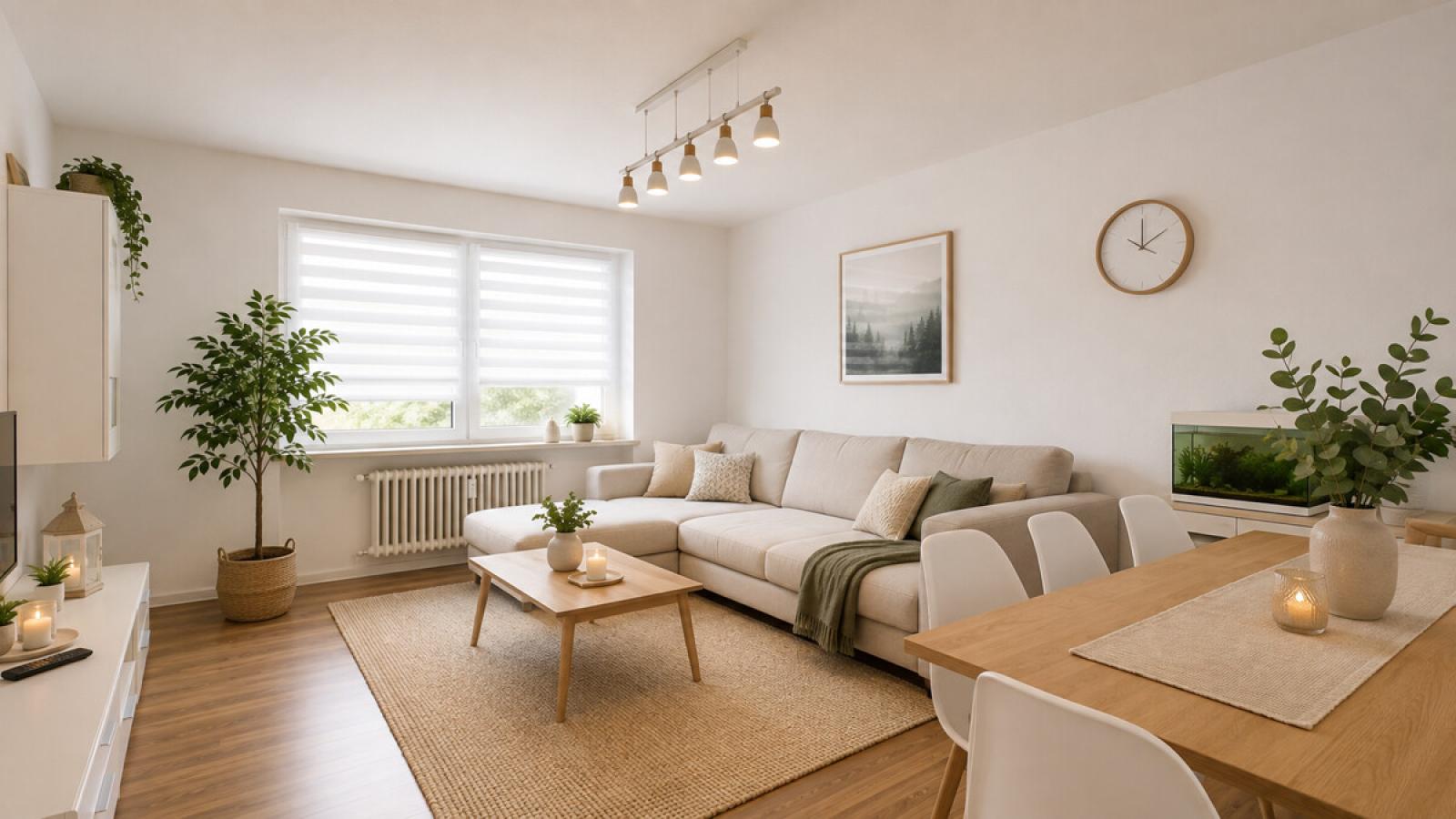 Wohnzimmer (digital eingerichtet)