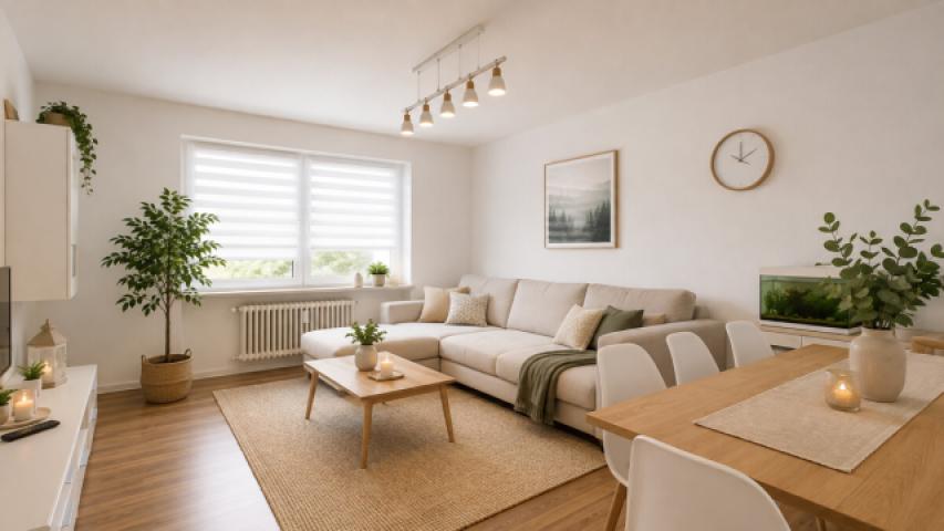 Wohnzimmer (digital eingerichtet)