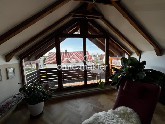 Dachgaube mit Balkon Südseite
