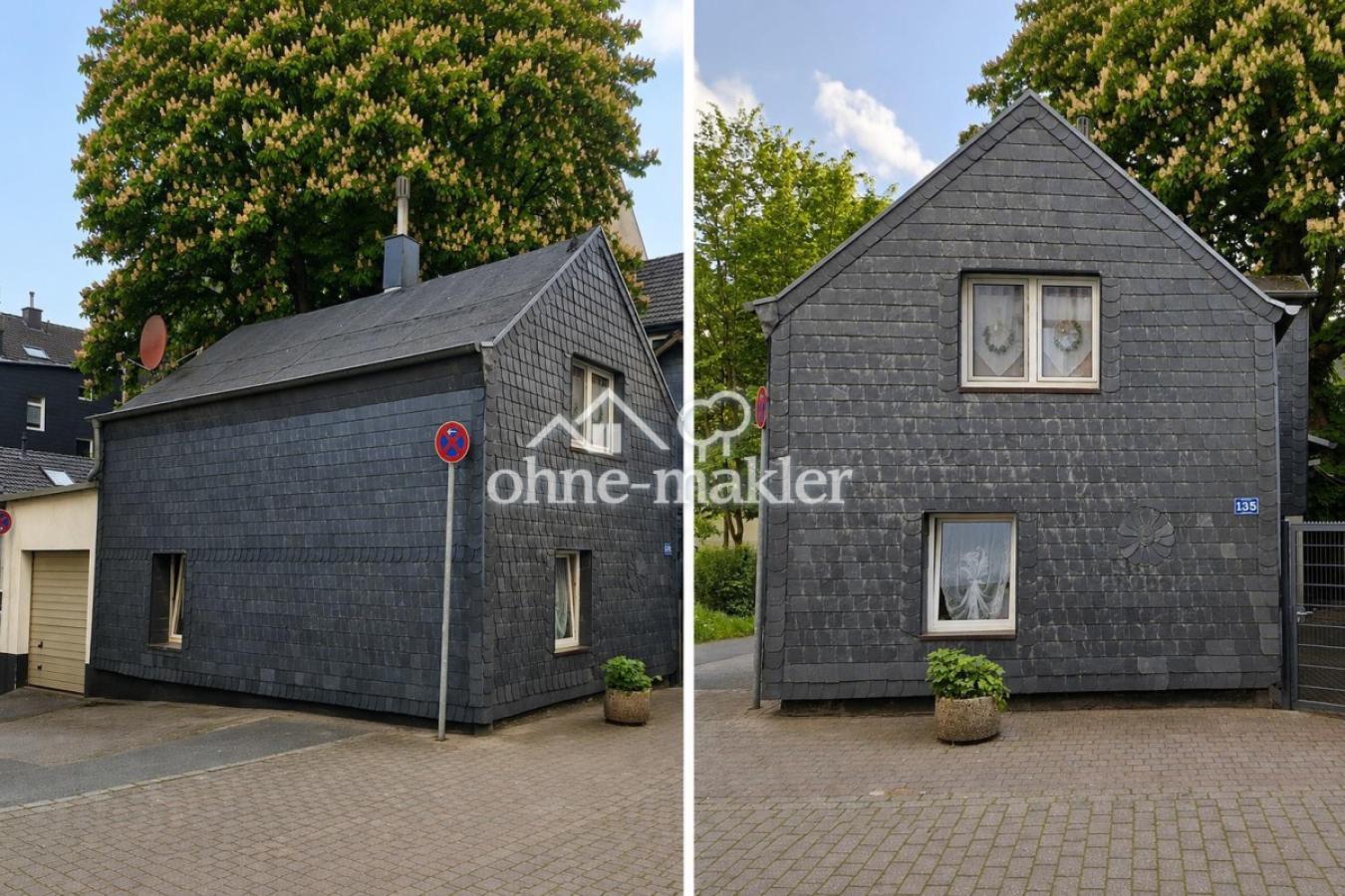 Fachwerkhaus in ruhiger Seiten