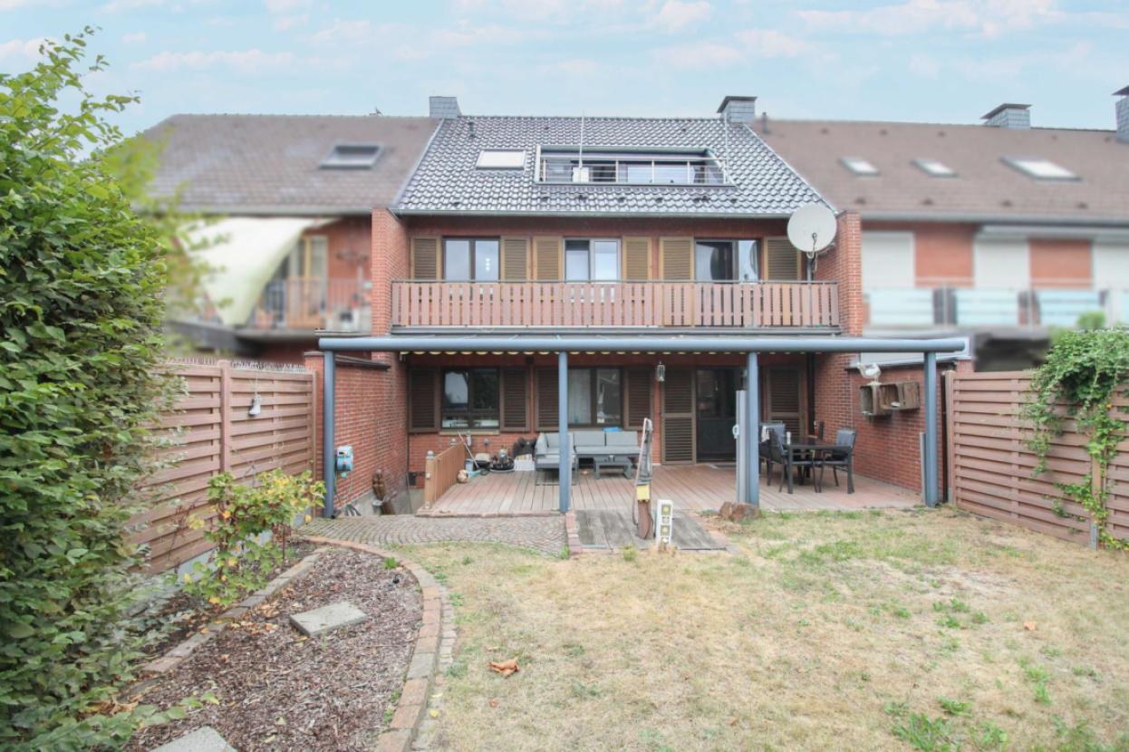 Rückseite vom Haus