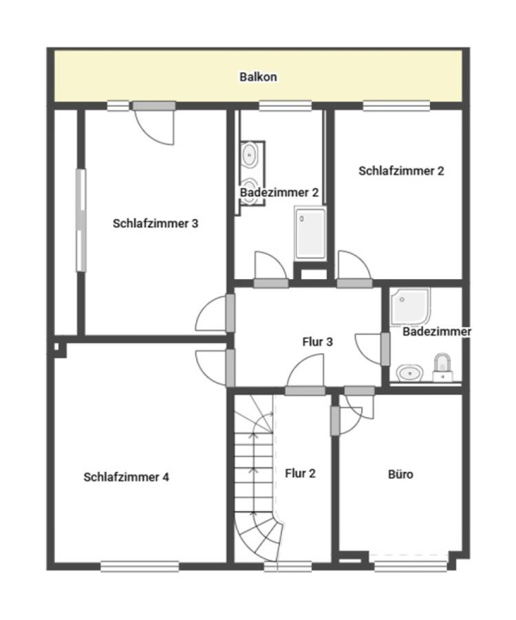 Grundriss Skizze OG