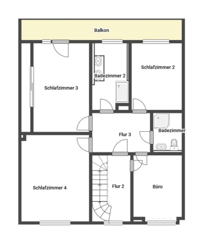 Grundriss Skizze OG