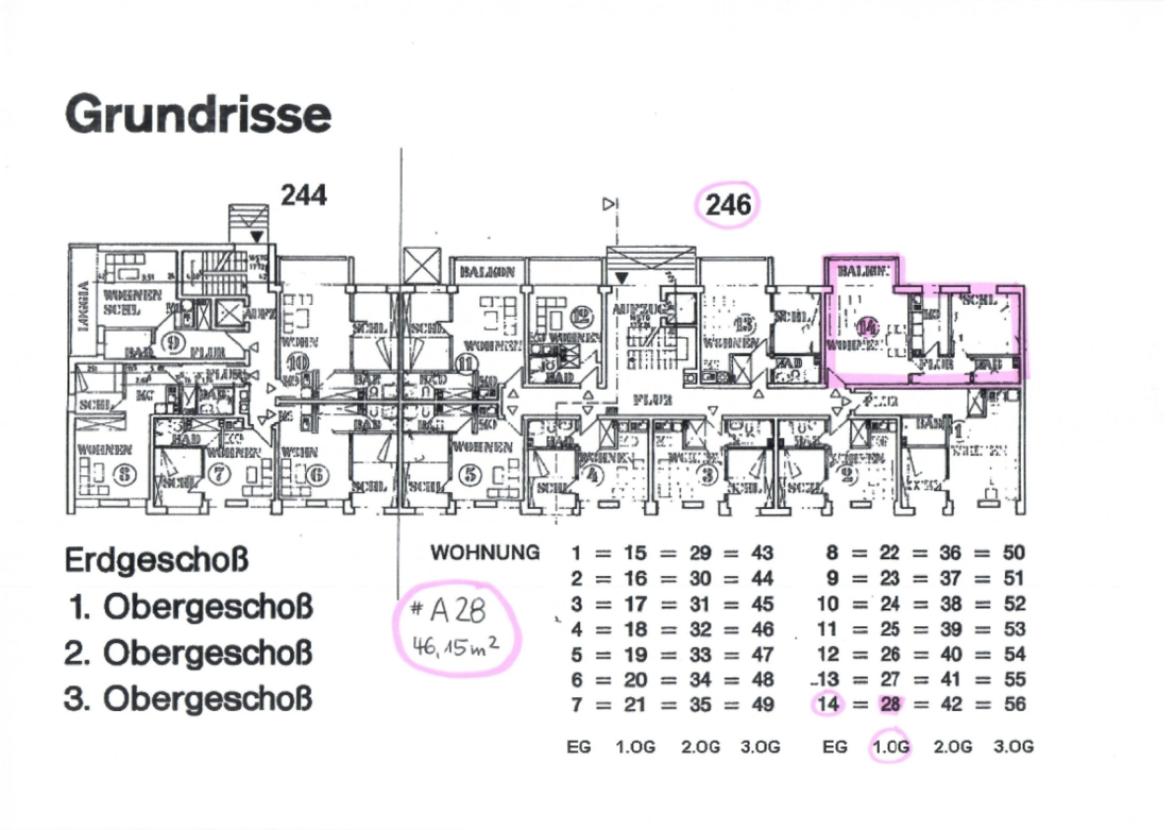 Grundriss A28