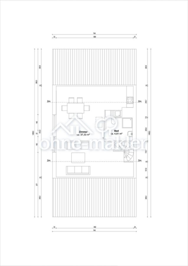 Grundriss Dachgeschoss