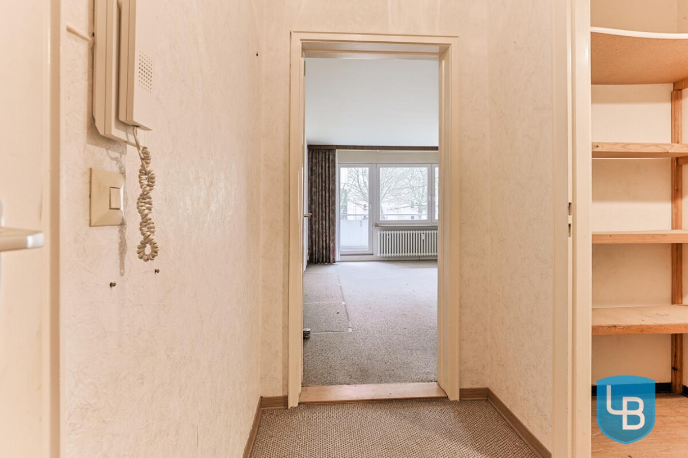 Blick ins Wohnzimmer