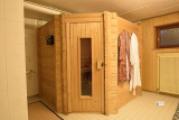 Sauna mit Dusche
