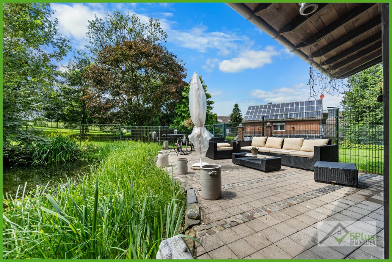 5Plus Immo ehem. Vierkanthof Geilenkirchen Leiffarth Garten Einfamilienhaus