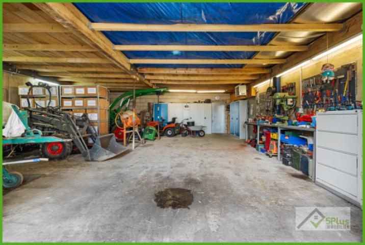 5Plus Immo ehem. Vierkanthof Geilenkirchen Leiffarth  Durchfahrt (Garage) / Werkstatt (Gewerbeteil)